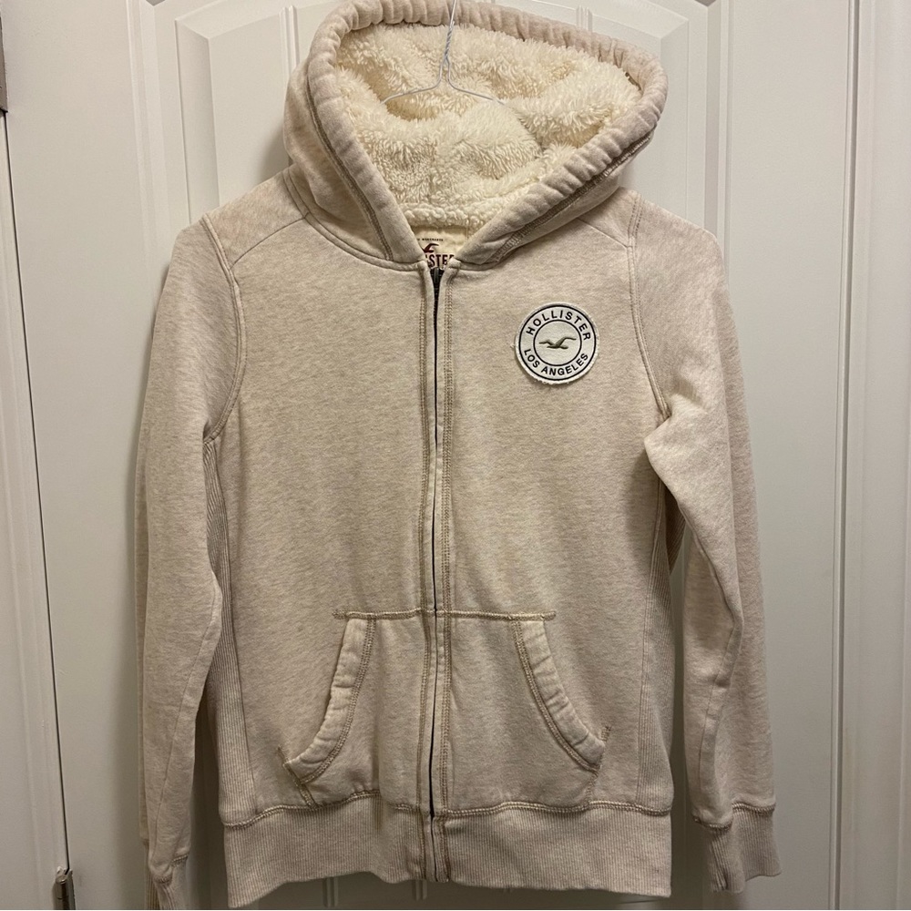 Hollister Sherpa-Lined Sweater